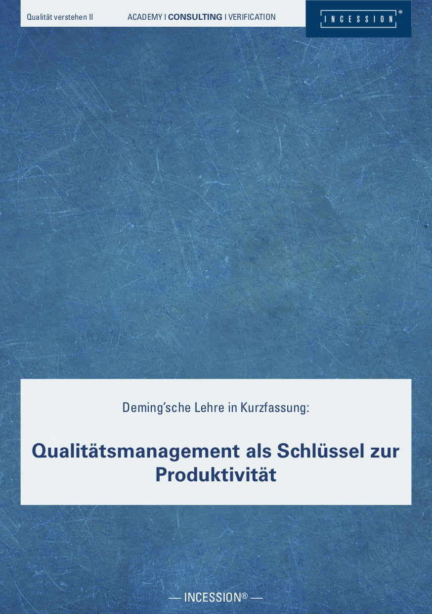 Qualität Verstehen II – Qualitätsmanagement Als Schlüssel Zur Produktivität